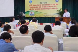 Bố trí lịch xuống giống phù hợp.