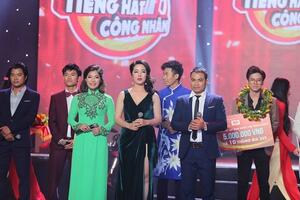 Đầy cảm xúc đêm chung kết Tiếng hát Công nhân mùa đầu tiên