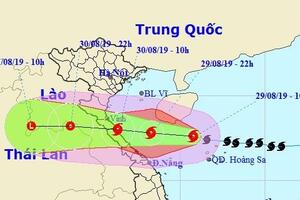 Tin bão khẩn cấp và các chỉ đạo ứng phó