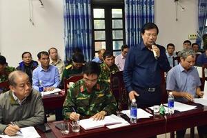 Phó Thủ tướng Trịnh Đình Dũng kiểm tra, chỉ đạo công tác cứu hộ, cứu nạn tại thủy điện Rào Trăng 3