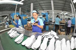 Tháng 8, xuất khẩu da giày giảm 38,2%