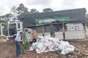 Lâm Đồng: Xử phạt hơn 1 tỷ đồng các cơ sở kinh doanh phân bón giả, kém chất lượng