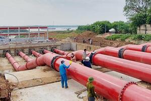 Hà Nội: Bảo đảm đủ nước gieo cấy lúa xuân