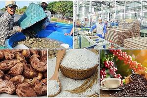 4 tháng, xuất khẩu nông lâm thủy sản thu về gần 20 tỷ USD