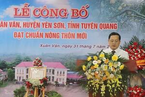 Thêm xã đạt chuẩn nông thôn mới tại tỉnh Tuyên Quang