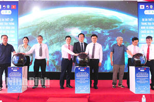 Ninh Bình: Khánh thành trang trại chăn nuôi thông minh 3 triệu USD do Hàn Quốc tài trợ
