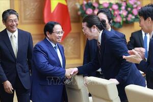 Thủ tướng Phạm Minh Chính chủ trì tọa đàm với doanh nghiệp Nhật Bản