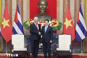 Chủ tịch nước Lương Cường: Việt Nam luôn trân trọng, ghi nhớ tình đoàn kết và sự ủng hộ của Cuba
