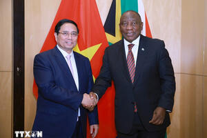 Việt Nam - Nam Phi nâng cấp quan hệ lên Đối tác Chiến lược