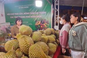 Hội chợ trái cây, nông sản an toàn 2025: Kết nối, kích cầu thị trường