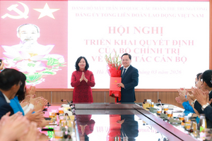 Ông Nguyễn Anh Tuấn làm Bí thư Đảng ủy Tổng Liên đoàn Lao động Việt Nam