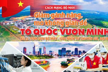 Bài 5: Tinh gọn bộ máy - góc nhìn từ chuyên gia, đại biểu