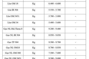 Giá lúa gạo hôm nay ngày 8/7: Gạo xuất khẩu biến động trái chiều