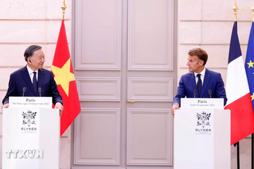 Quan hệ Việt Nam - Pháp ngày càng phát triển toàn diện, mạnh mẽ và thực chất