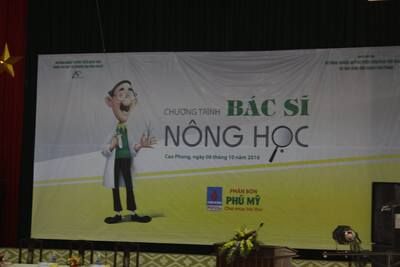 Bác sĩ nông học - Cao phong, Hòa Bình 2016