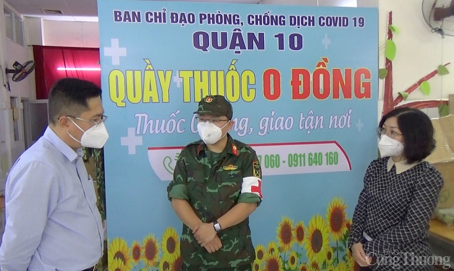 Tổ Công tác đặc biệt phía Nam Bộ Công Thương khảo sát chợ truyền thống tại quận 5 và quận 10