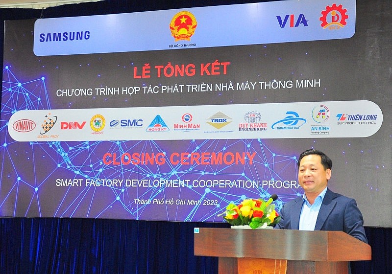 123 chuyên gia và 52 doanh nghiệp được đào tạo về phát triển nhà máy thông minh