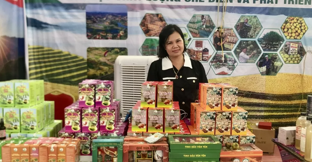 bà Trương Thị Úy Nga – Giám đốc Công ty TNHH TN Yên Bái