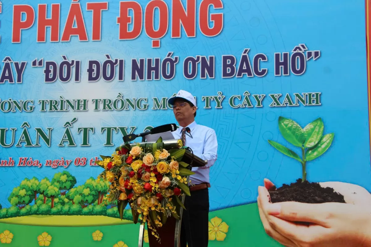 Khánh Hòa phát động Tết trồng cây nhớ ơn Bác Hồ