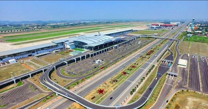 Sân bay Gia Bình là công trình trọng điểm quốc gia, có vai trò đặc biệt quan trọng trong hệ thống các công trình quốc phòng-an ninh - Ảnh: VGP/Nhật Bắc