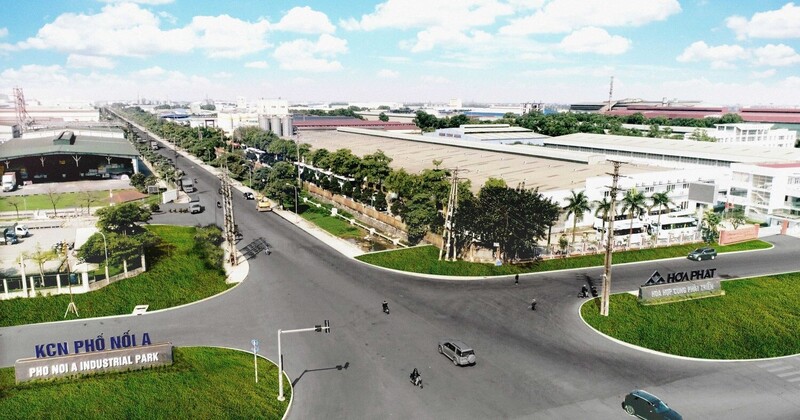 Khu công nghiệp Phố Nối A (Hưng Yên) - Trung tâm sản xuất công nghiệp lớn của vùng Đồng bằng sông Hồng