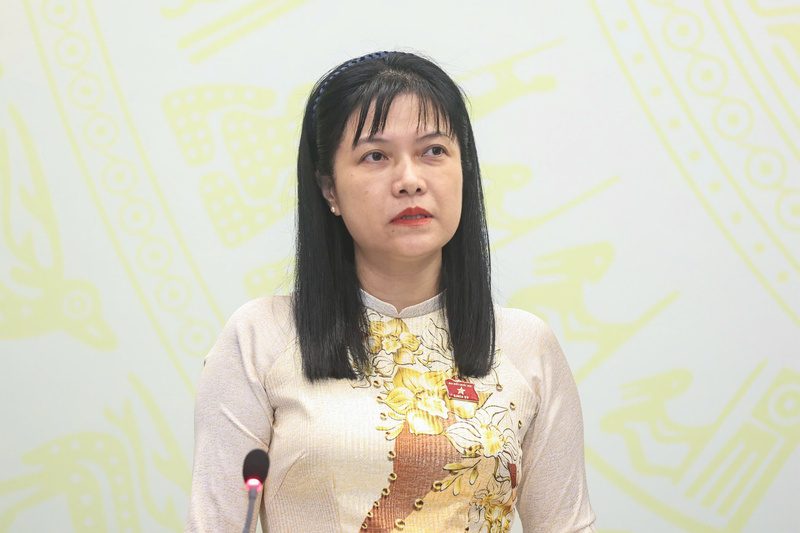 Bà Tạ Thị Yên - Phó Chủ nhiệm Ủy ban Công tác đại biểu của Quốc hội
