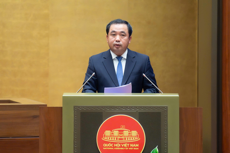 Bộ trưởng Bộ Nông nghiệp và Môi trường Trần Đức Thắng.