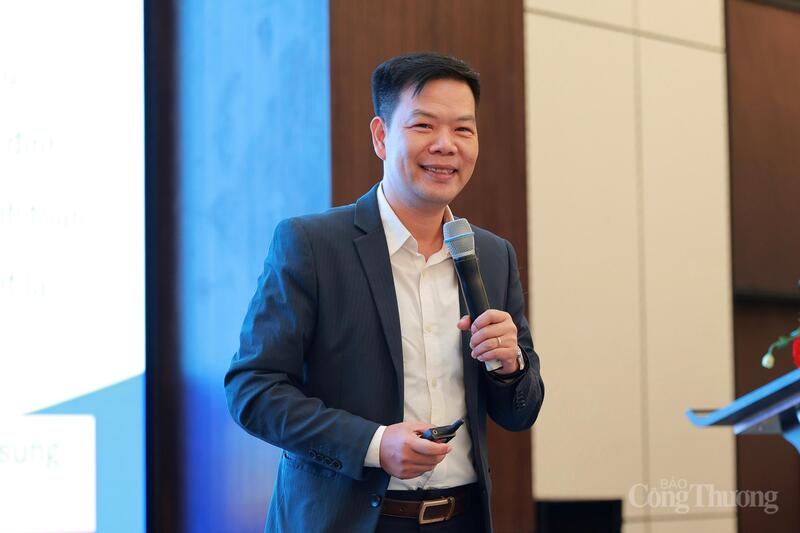 Ông Nguyễn Hữu Tuấn, Giám đốc Trung tâm Phát triển Thương mại điện tử và Công nghệ số. Ảnh: Quỳnh Trang