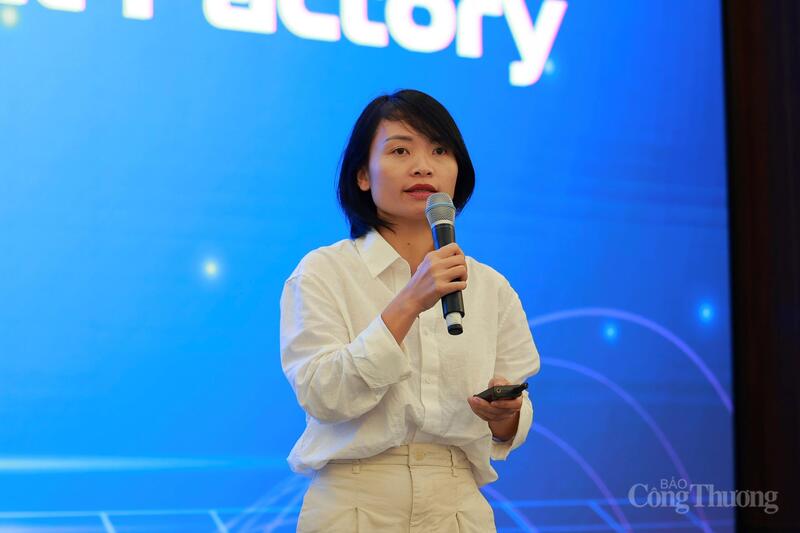 Bà Trương Thị Minh Nguyệt, đại diện ACCESSTRADE Việt Nam. Ảnh: Quỳnh Trang