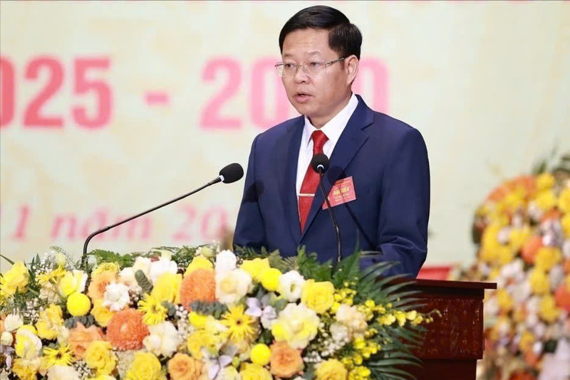 Ông Đinh Quang Tuyên tái cử Chủ tịch Ủy ban Mặt trận Tổ quốc tỉnh Thái Nguyên. Ảnh: Báo Thái Nguyên.