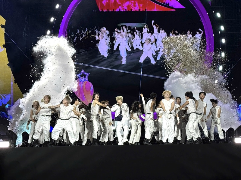 Bùng nổ đêm nhạc - Đất mỏ anh hùng. Ảnh: Trang Vân