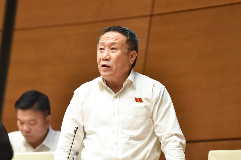 Đại biểu Hà Sỹ Đồng - đoàn Quảng Trị. Ảnh: QH