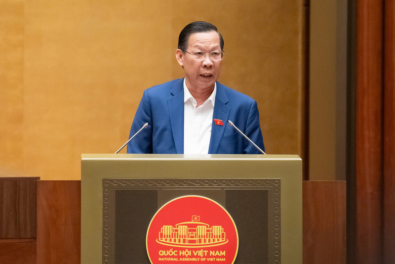 Chủ nhiệm Ủy ban Kinh tế và Tài chính Phan Văn Mãi.