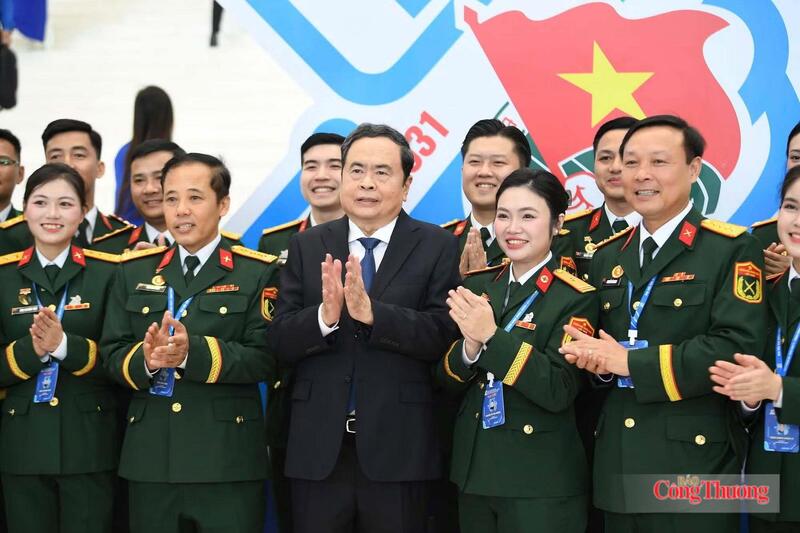 Chủ tịch Quốc hội Trần Thanh Mẫn dự Phiên trọng thể Đại hội Đoàn toàn quốc lần thứ XIII - Ảnh: Xuân Tùng