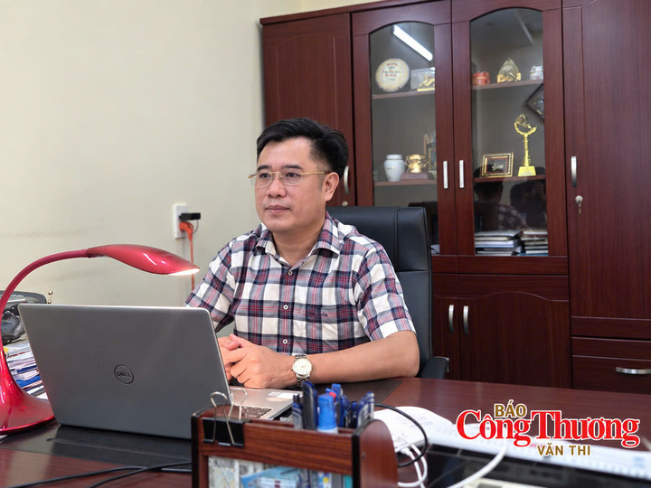 Ông Trần Việt Thế, Phó Giám đốc Sở Công Thương Tuyên Quang.
