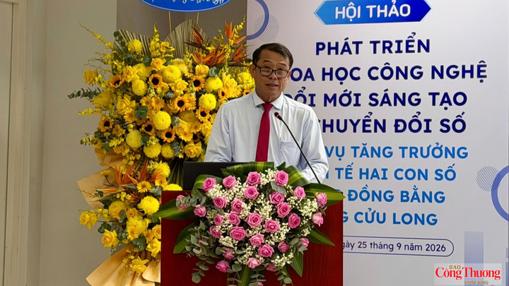 Ông Nguyễn Văn Khởi - Phó Chủ tịch UBND TP. Cần Thơ, phát biểu tại hội thảo.